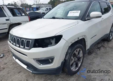 2018 Jeep Compass Limited Fwd from USA, damaged, VIN 3C4NJCCB2JT410997